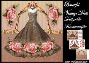 Beautiful Vintage Dress Mini Kit