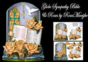 Globe Sympathy Bible & Roses Mini Kit