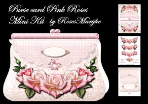 Mini Kit Pink Purse & Roses