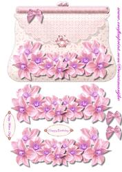 Purse Topper in Pink