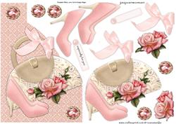 Shaped Card Fashionista