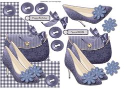 Shaped Card Fashionista 2