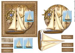 Male Card Nautic