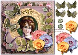 Vintage Lady Topper