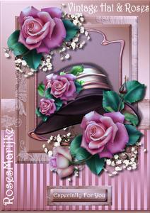 Mini Kit Vintage Hat & Roses