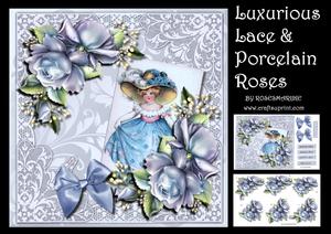 Luxurious Lace & Porcelain Roses Mini Kit