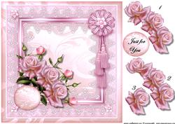 Lace Topper & Roses