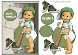 Baseball Boy Birthday Cute