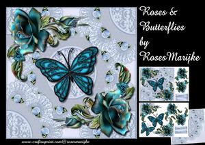 Roses & Butterflies Mini Kit