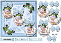 Silver Christmas Baubles