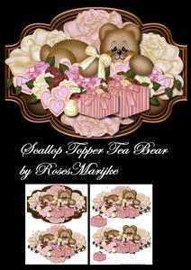 Scallop Topper Tea Bear Mini Kit