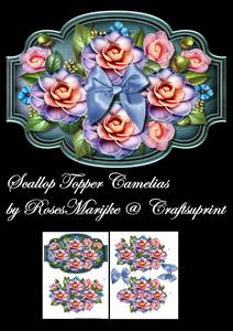 Scallop Topper Camelias Mini Kit