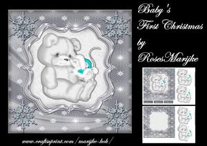 Baby's First Christmas Cute Mini Kit