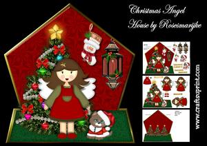Christmas Angel House Mini Kit