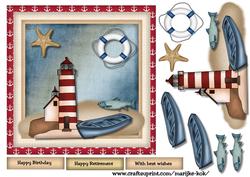Male Card Lighthouse