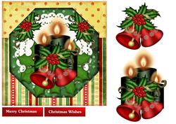 Country Christmas Candles 2