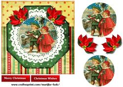 Country Christmas Vintage Children