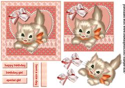 Birthday Girl Kitten