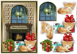 Christmas Fireplace 3