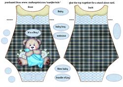 Onesie New Baby Boy 3