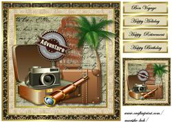 Male Card Travel