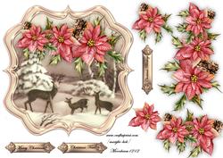 Scallop Topper Vintage Christmas