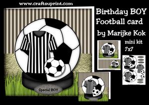 Birthday Boy Football Mini Kit