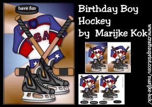 Birthday Boy Hockey