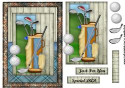 Male Card Golf