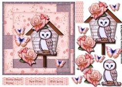New Home Cute Owlhouse