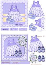 Birthday Girl Dress & Shoes Cute