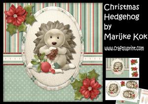 Christmas Hedgehog Mini Kit
