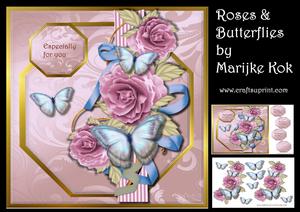Roses & Butterflies Mini Kit