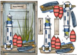 Male Card Lighthouse
