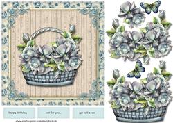 Basket Roses 2