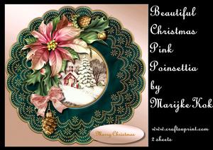Beautiful Christmas Pink Poinsettia