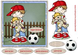 Birthday Boy Quick Card