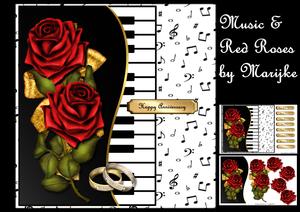 Music & Red Roses Mini Kit