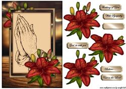 Sympathy Lilies