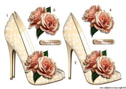 Shoes & Vntage Roses