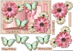 Book Flowers & Butterflies