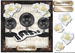 Music & White Roses