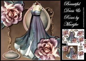 Beautiful Dress & Roses Mini Kit