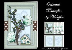 Oriental Butterflies Mini Kit