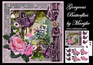 Gorgeous Butterflies Mini Kit
