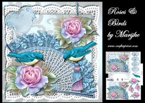 Roses & Birds Mini Kit