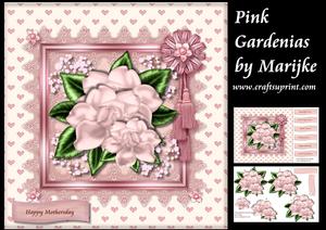 Pink Gardenias Mini Kit