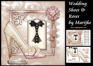 Wedding Shoes & Roses Mini Kit
