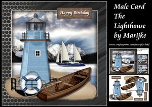 Male Card the Lighthouse Mini Kit