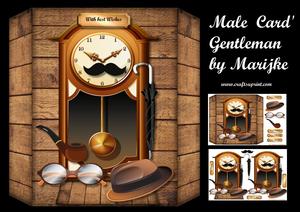 Male Card Gentleman Min Kit